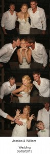 Johnny and Wesley with the Bride