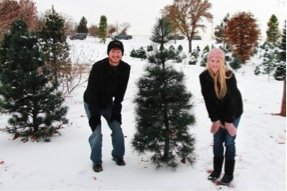 Our first christmas tree in Edmond OK